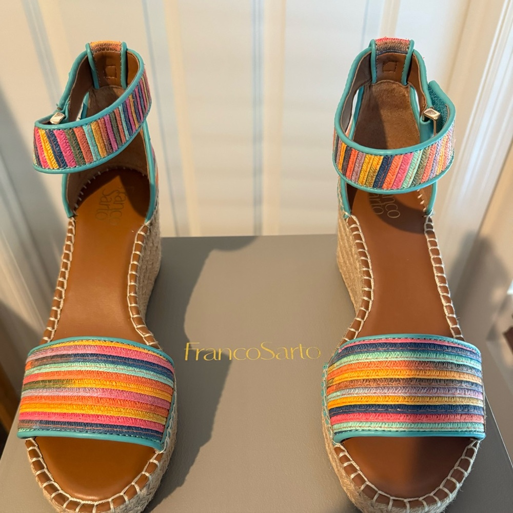 Franco Sarto Clemens Espadrille Wedge